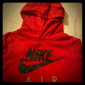 size 4 for boys NiKE air Hoodie